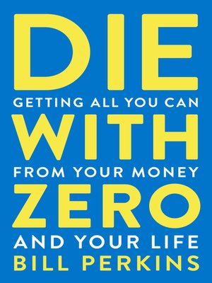 cover image of Die With Zero